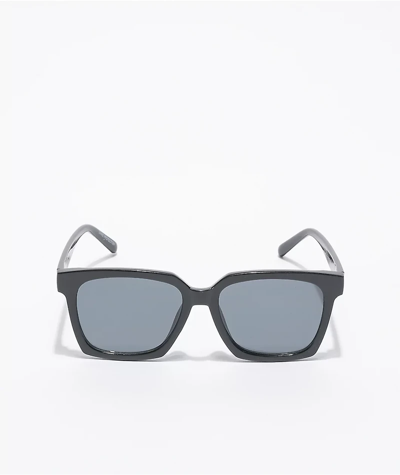A Lost Cause Oversized Square Frame Black Sunglasses