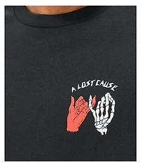 A Lost Cause Pinky Swear Black & White T-Shirt