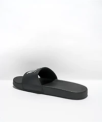 A Lost Cause Pinky Swear Black Slide Sandals