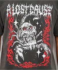A Lost Cause Scorpio Charcoal T-Shirt