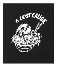 A Lost Cause Send Noods Black T-Shirt