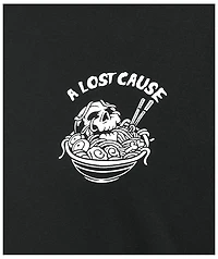 A Lost Cause Send Noods Black T-Shirt