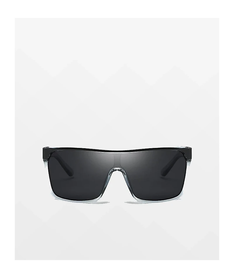 A Lost Cause Shoreline Black & Clear Sunglasses