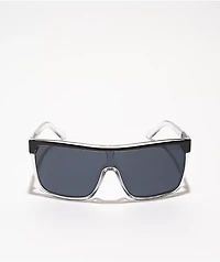 A Lost Cause Shoreline Black & Clear Sunglasses