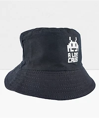 A Lost Cause Space Invader Black Bucket Hat