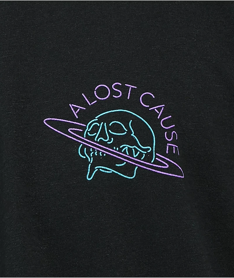 A Lost Cause Spaced Out Black T-Shirt