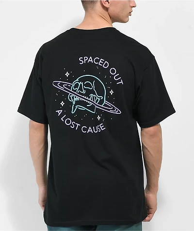 A Lost Cause Spaced Out Black T-Shirt