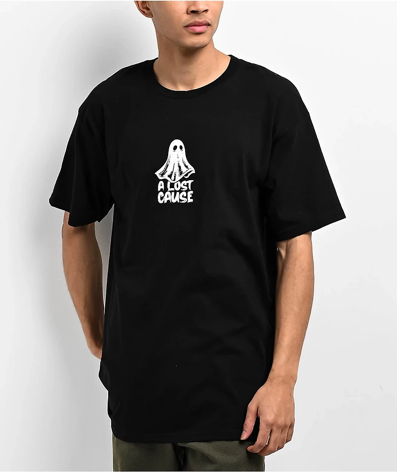 A Lost Cause Spirits Black T-Shirt
