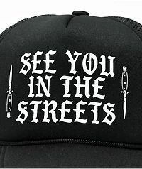A Lost Cause Streets Black Trucker Hat