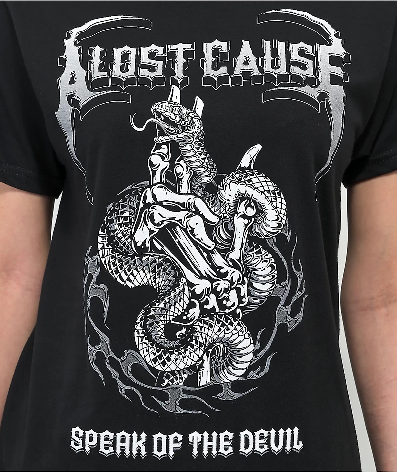 A Lost Cause Superstition Black T-Shirt