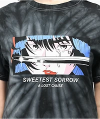 A Lost Cause Sweetest Sorrow Black Tie Dye T-Shirt