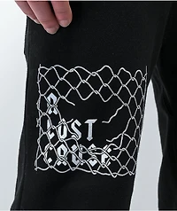 A Lost Cause Til Death Black Sweatpants