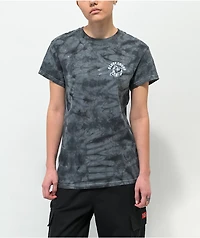 A Lost Cause Til Death Do Us Part Grey Tie Dye T-Shirt