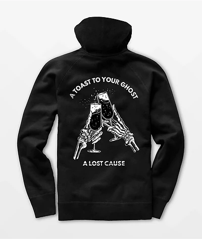 A Lost Cause Toast Black Hoodie