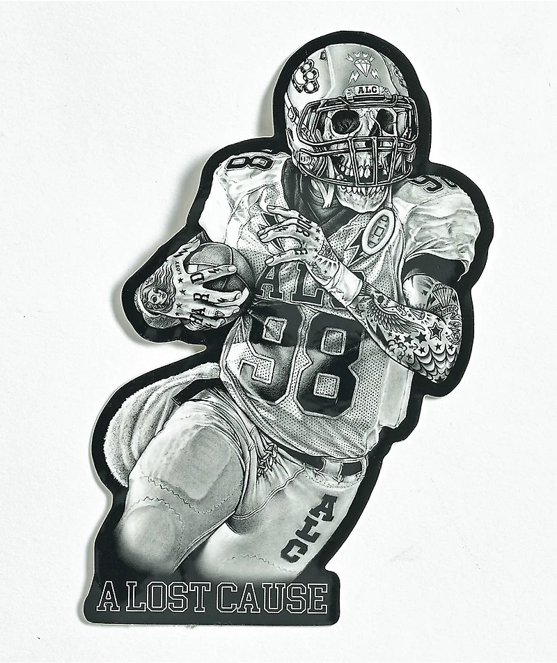 A Lost Cause Touchdown Sticker