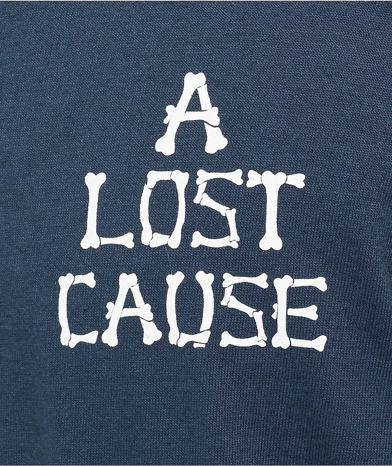A Lost Cause Vibes Dark Blue T-Shirt