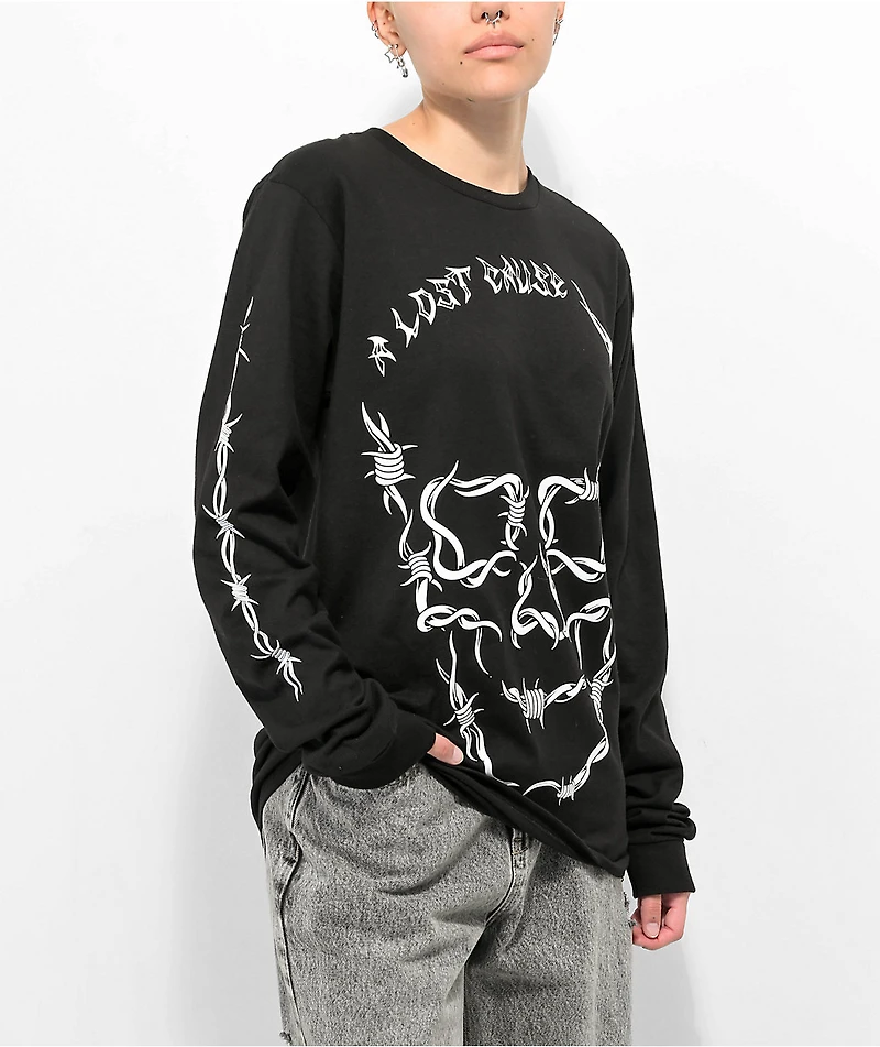 A Lost Cause Wired Black Long Sleeve T-Shirt