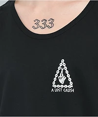 A Lost Cause Wishful Black Tank Top
