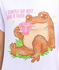 A Ziggies I Simply DGAF Lavender T-Shirt