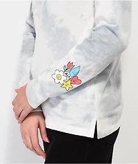 A.LAB Aby Grey Tie Dye Long Sleeve T-Shirt