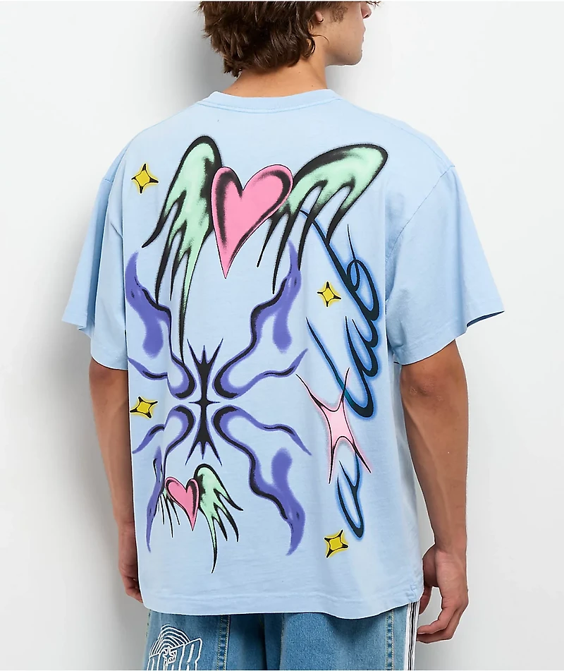 A.LAB Airbrush Blue T-Shirt