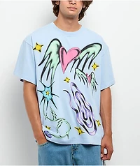 A.LAB Airbrush Blue T-Shirt