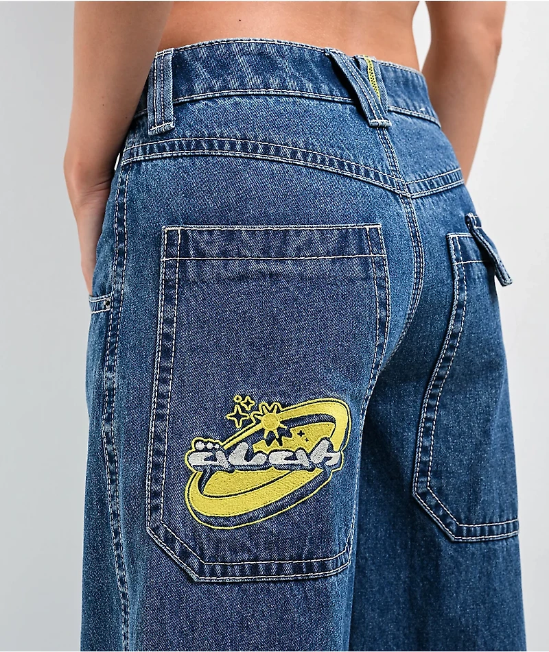 A.LAB Analog Blue Rave Jeans