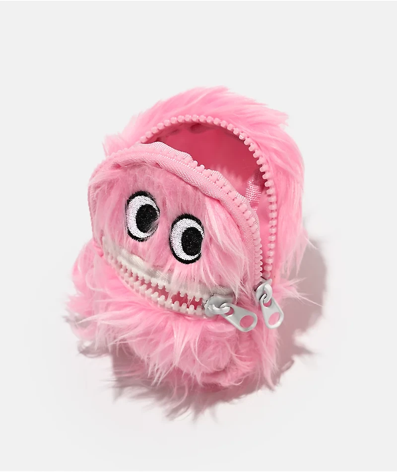 A.LAB Baby Monster Shag Zip Pouch Bag Charm