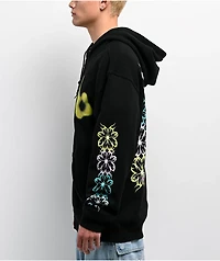 A.LAB Blurry Black Zip Hoodie
