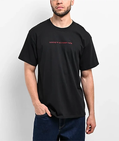 A.LAB Brain Cells Black T-Shirt