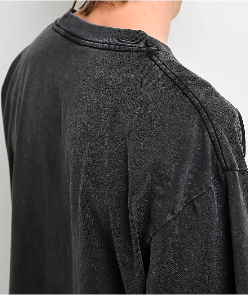 A.LAB Brainrot Chopped Black Wash T-Shirt