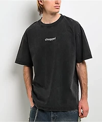 A.LAB Brainrot Chopped Black Wash T-Shirt