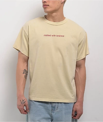 A.LAB Brainrot Natural T-Shirt