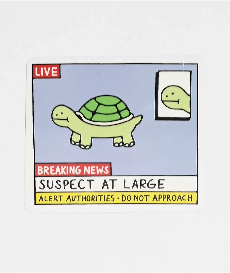 A.LAB Breaking News Sticker