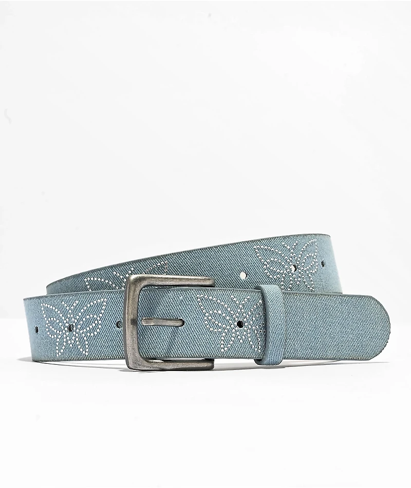 A.LAB Britney Light Blue Denim Belt