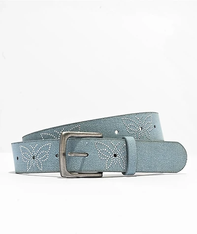 A.LAB Britney Light Blue Denim Belt