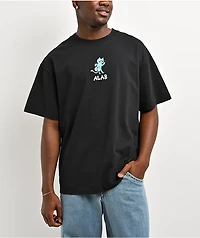 A.LAB Butt Cat Black T-Shirt