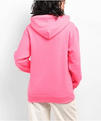 A.LAB Butterfly Rhinestone Pink Zip Hoodie