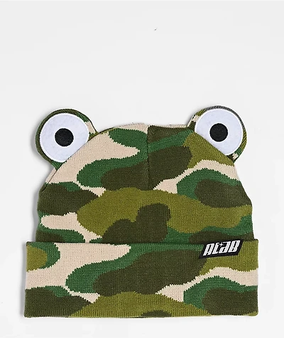 A.LAB Camo Frog Beanie