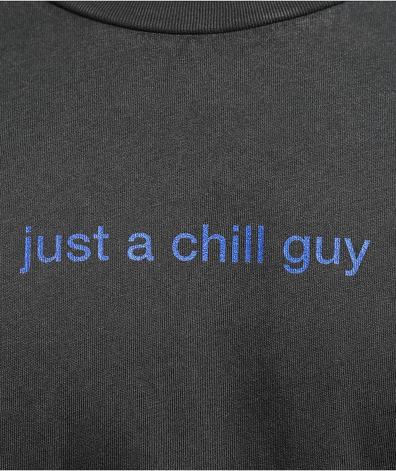 A.LAB Chill Guy Washed Black T-Shirt