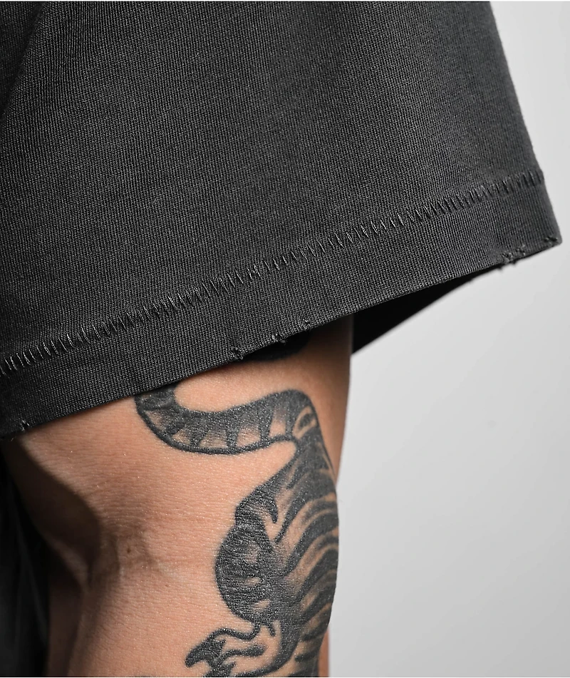 A.LAB Chill Guy Washed Black T-Shirt