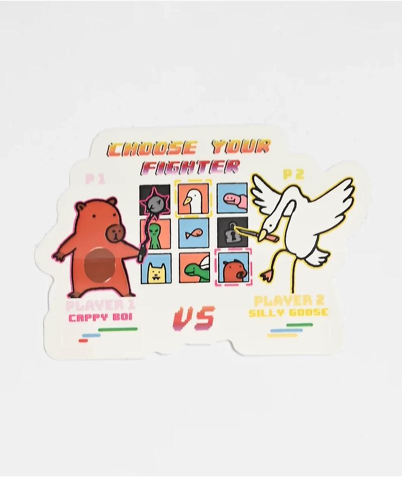 A.LAB Choose Your Fighter Sticker