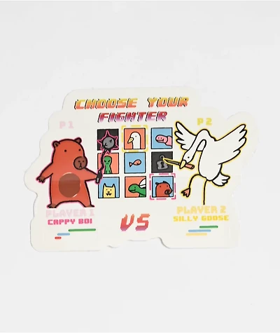 A.LAB Choose Your Fighter Sticker