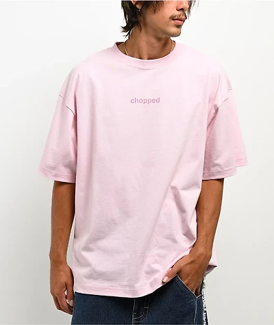 A.LAB Chopped Pink T-Shirt