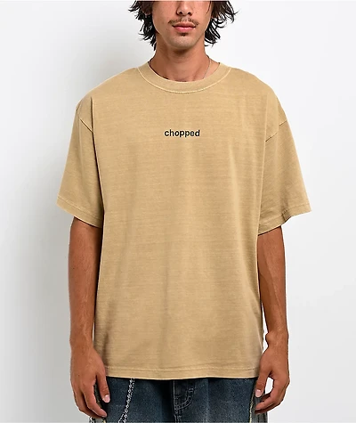A.LAB Chopped Vintage Sand T-Shirt