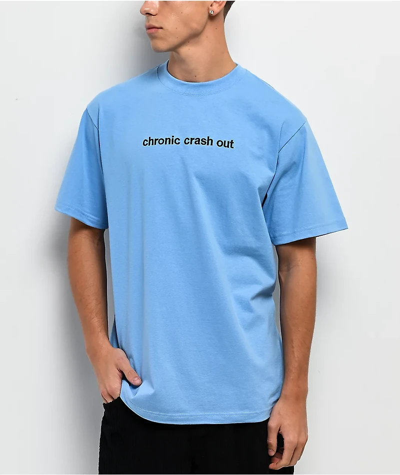 A.LAB Chronic Crash Out Light Blue T-Shirt
