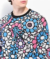 A.LAB Crewbie Blue & Pink Sweater