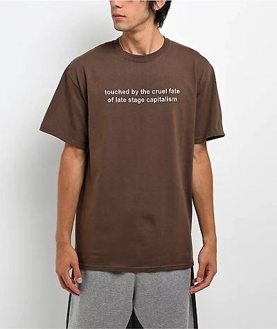 A.LAB Cruel Fate Brown T-Shirt