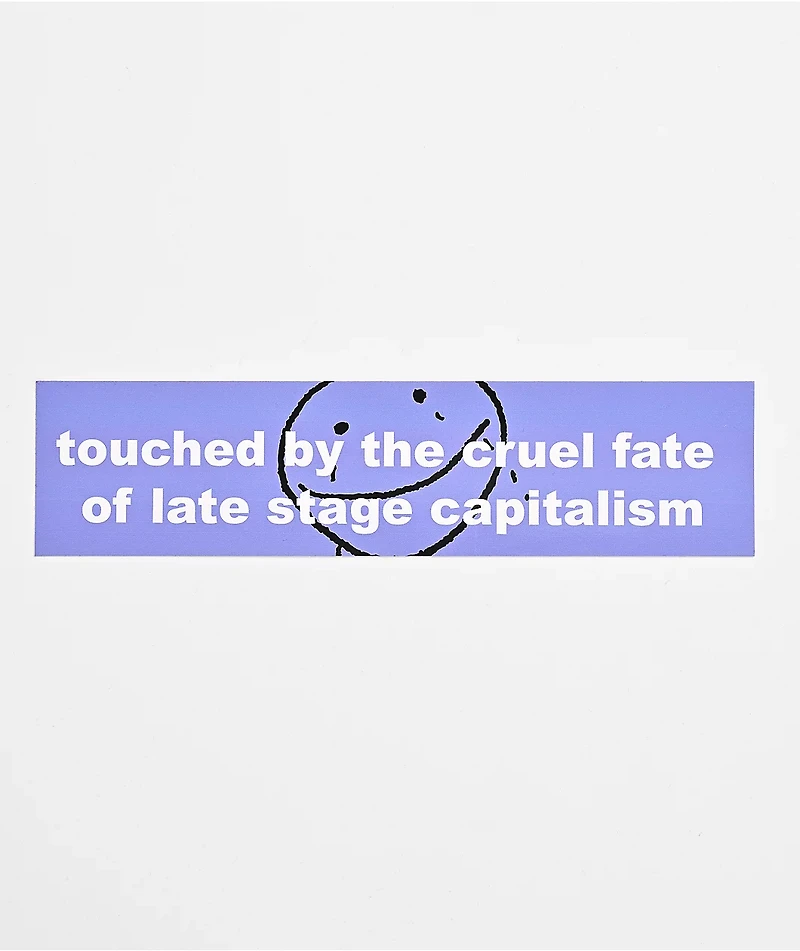 A.LAB Cruel Fate Purple Bumper Sticker