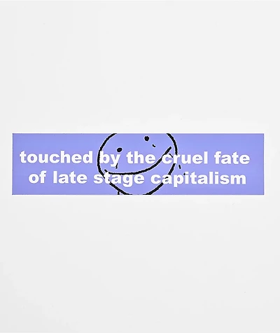 A.LAB Cruel Fate Purple Bumper Sticker